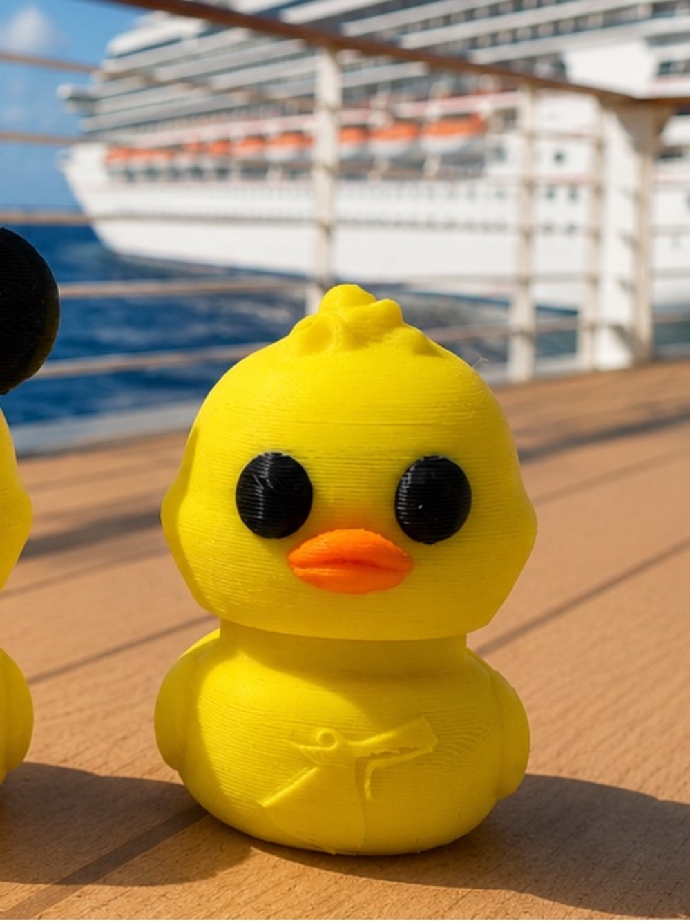 Carnival Cruise Duck Clickers | 3D Printed Ducks LOGO | Clickers